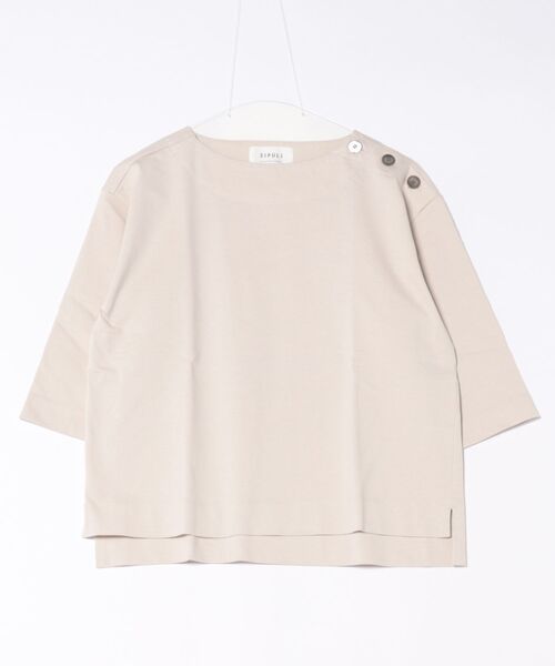 tシャツ 「ALBINI」Parallel Jersey 肩釦プルオーバー レディース ALBINI］Parallel Jersey 肩釦プルオーバー（Tシャツ/カットソー