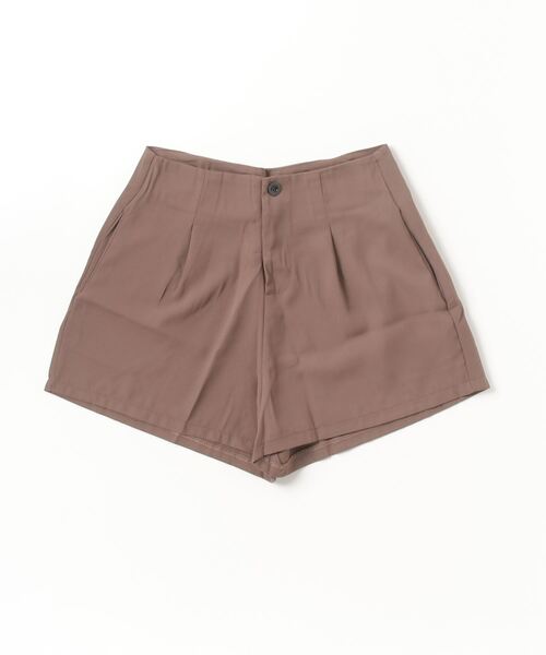 Per sist ence(パーシエンス)の「タックショートパンツ(その他パンツ・レディース・ブラウン/ブラック・LARGE/MEDIUM)」の16枚目の写真
