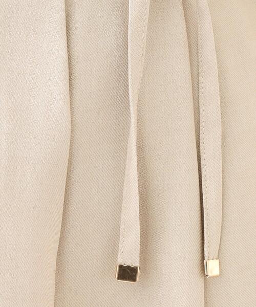 DRESKIP（ドレスキップ）の「【洗える/S-LL/アイロン掛けが楽】低身長さんにもおすすめ 麻調ガウチョパンツ（その他パンツ・レディース・オリーブ/ネイビー/ベージュ・04/03/02/01）」の11枚目の写真