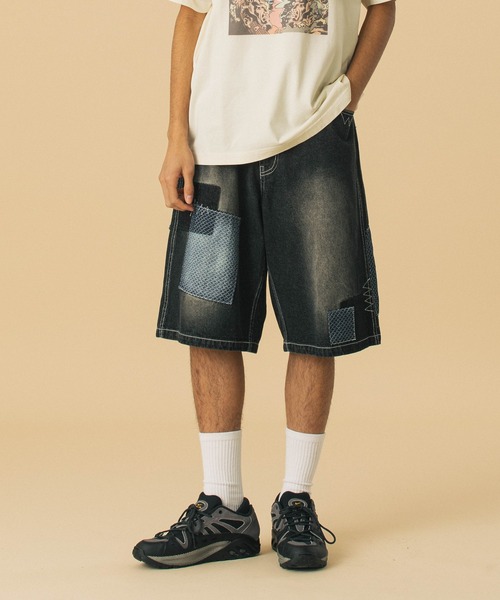 XLARGE(エクストララージ)の「CUSTOM DENIM SHORT PANTS(その他パンツ・メンズ・ブラック/インディゴブルー・36inch/34inch/32inch/30inch)」の21枚目の写真