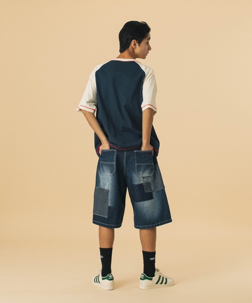XLARGE(エクストララージ)の「CUSTOM DENIM SHORT PANTS(その他パンツ・メンズ・ブラック/インディゴブルー・36inch/34inch/32inch/30inch)」の14枚目の写真