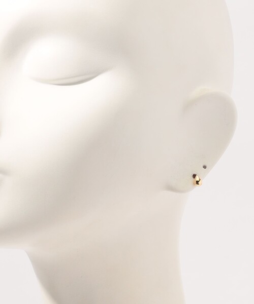 les bonbon(ルボンボン)の「les bon bon K18 drop ピアス(ピアス(両耳用)・レディース・ゴールド・FREE)」の3枚目の写真
