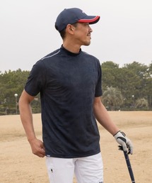 FILA GOLF（フィラゴルフ ）の「【FILA GOLF/フィラゴルフ】モックネック半袖シャツ　ゴルフ　おしゃれなギフトに最適！（シャツ/ブラウス）」