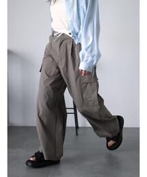 ehka sopo | ダブルウエストカーゴパンツ(その他パンツ)