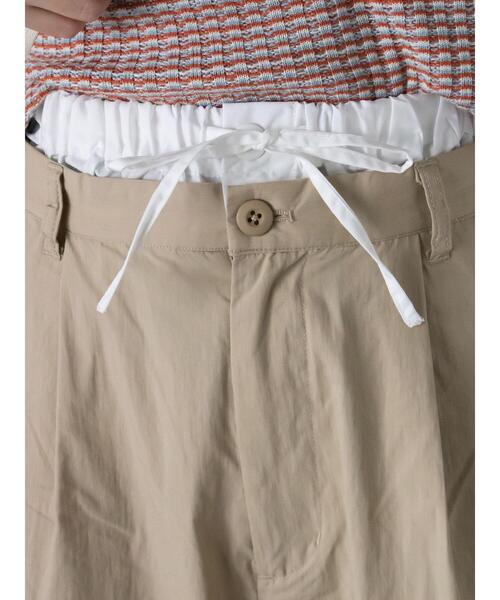 ehka sopo(エヘカソポ)の「ダブルウエストカーゴパンツ(その他パンツ・レディース・カーキ/モカ/ベージュ・F)」の7枚目の写真