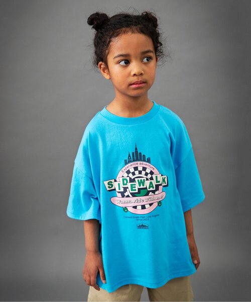 BREEZE（ブリーズ）の「【リンク/ジュニア対応】【B NEW JACK】10柄ストリート半袖Tシャツ_90～160cm展開（Tシャツ/カットソー・キッズ・ブラウン/グリーン/サーモンピンク/ホワイト/イエロー/ブラック/ブルー/グレー/オフホワイト/ターコイズブルー・90/100/110/120/130/140/150/160）」の7枚目の写真