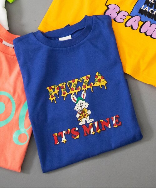 BREEZE（ブリーズ）の「【リンク/ジュニア対応】【B NEW JACK】10柄ストリート半袖Tシャツ_90～160cm展開（Tシャツ/カットソー・キッズ・ブラウン/グリーン/サーモンピンク/ホワイト/イエロー/ブラック/ブルー/グレー/オフホワイト/ターコイズブルー・90/100/110/120/130/140/150/160）」の8枚目の写真