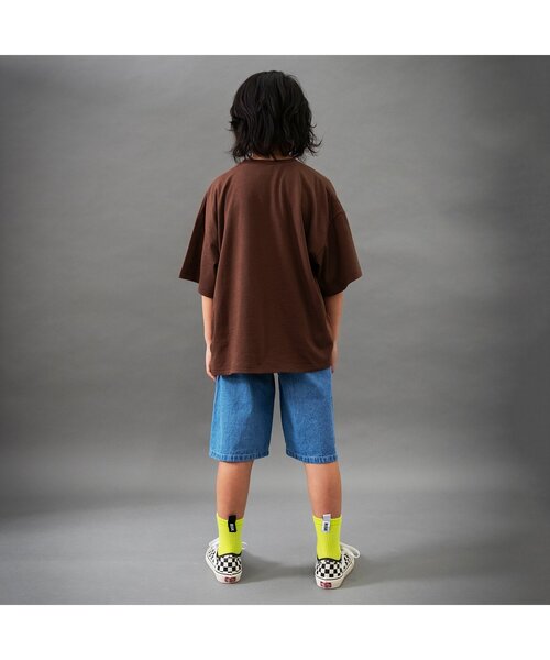 BREEZE（ブリーズ）の「【リンク/ジュニア対応】【B NEW JACK】10柄ストリート半袖Tシャツ_90～160cm展開（Tシャツ/カットソー・キッズ・ブラウン/グリーン/サーモンピンク/ホワイト/イエロー/ブラック/ブルー/グレー/オフホワイト/ターコイズブルー・90/100/110/120/130/140/150/160）」の15枚目の写真