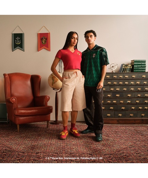 PUMA（プーマ）の「PUMA プーマ ユニセックス PUMA x ハリーポッター リラックス フットボール 半袖 シャツ（Tシャツ/カットソー・メンズ・ワインレッド/グリーン・X-SMALL/LARGE/MEDIUM/SMALL/X-LARGE）」の10枚目の写真
