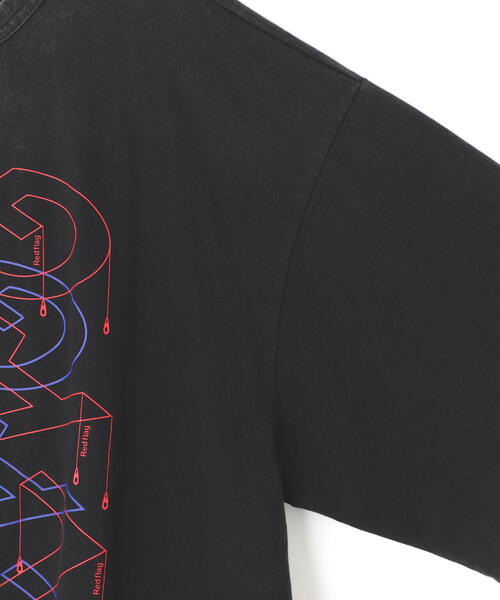 セール】DankeSchon/ダンケシェーン/CUTOFF S/S TEE REDFLAG（T