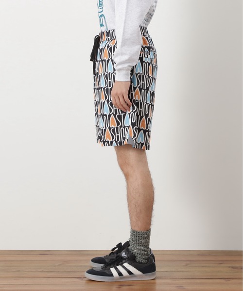 MANASTASH(マナスタッシュ)の「MANASTASH/マナスタッシュ/GAUZE MANALOHA SHORT(その他パンツ・メンズ・ブラック/レッド/オレンジ・S/M/L/XL)」の5枚目の写真