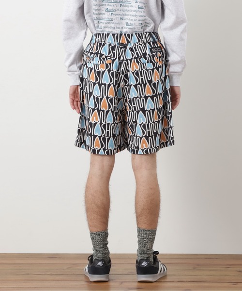 MANASTASH(マナスタッシュ)の「MANASTASH/マナスタッシュ/GAUZE MANALOHA SHORT(その他パンツ・メンズ・ブラック/レッド/オレンジ・S/M/L/XL)」の6枚目の写真