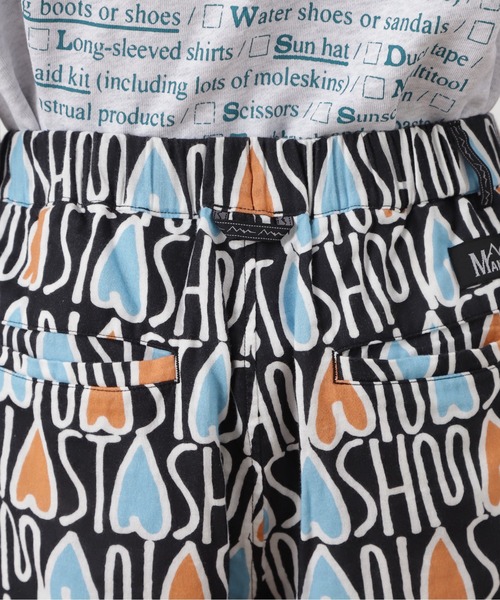 MANASTASH(マナスタッシュ)の「MANASTASH/マナスタッシュ/GAUZE MANALOHA SHORT(その他パンツ・メンズ・ブラック/レッド/オレンジ・S/M/L/XL)」の8枚目の写真