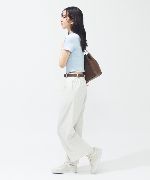 NIKE（ナイキ）の「ナイキ NIKE ナイキ  NSW エッセンシャル S/S ポロ（ポロシャツ・レディース・ブルー/オフホワイト/ライラック/ブラック/テラコッタ・S/M/L）」の18枚目の写真