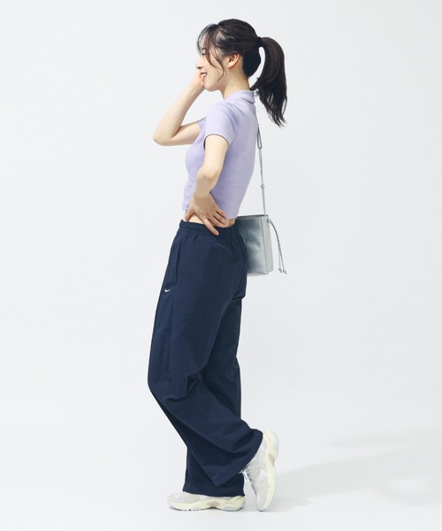 NIKE（ナイキ）の「ナイキ NIKE ナイキ  NSW エッセンシャル S/S ポロ（ポロシャツ・レディース・ブルー/オフホワイト/ライラック/ブラック/テラコッタ・S/M/L）」の11枚目の写真