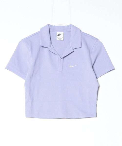 NIKE（ナイキ）の「ナイキ NIKE ナイキ  NSW エッセンシャル S/S ポロ（ポロシャツ・レディース・ブルー/オフホワイト/ライラック/ブラック/テラコッタ・S/M/L）」の16枚目の写真