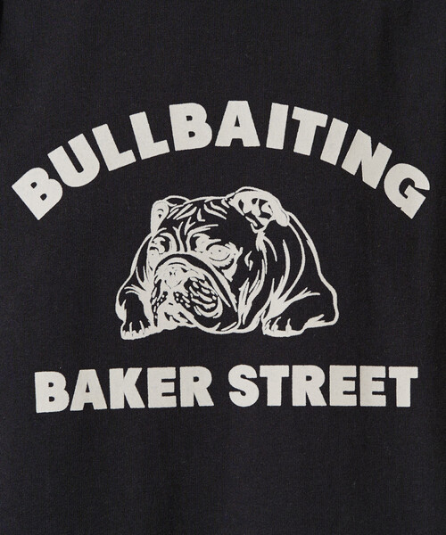 FREAK'S STORE（フリークスストア）の「限定展開　アニマル カレッジ 半袖 Tシャツ（Tシャツ/カットソー・レディース・スミクロ/オレンジ/ネイビー/ライトグレー/ブラック/ライトベージュ/オフホワイト/ナチュラル・ﾌﾘ-）」の20枚目の写真