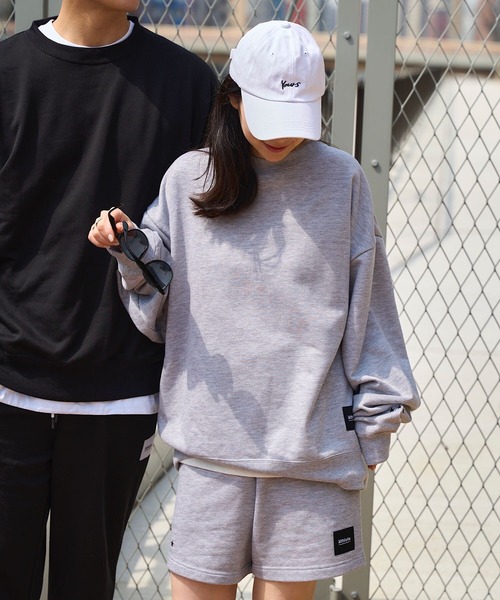 ATHLETA（アスレタ）の「［ athleta ］ビッグシルエットスウェットトップス（スウェット・レディース・ブラック/杢グレー・L/M）」の18枚目の写真