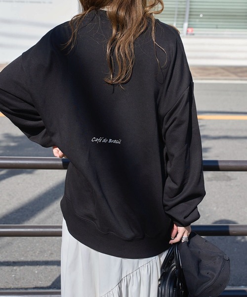 athleta ］ビッグシルエットスウェットトップス（スウェット