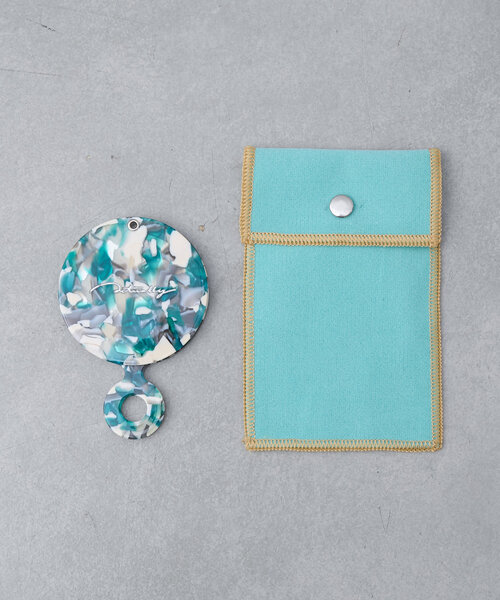 BIRTHDAY BAR（バースデイバー）の「ミックスカラーコンパクトミラー（手鏡/メイクミラー・レディース・パープル/オレンジ/グリーン・0）」の4枚目の写真