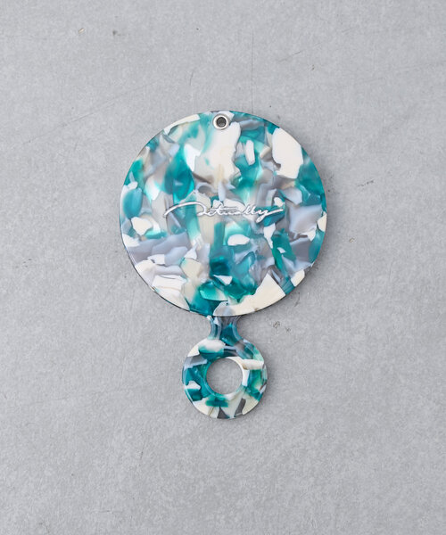 BIRTHDAY BAR（バースデイバー）の「ミックスカラーコンパクトミラー（手鏡/メイクミラー・レディース・パープル/オレンジ/グリーン・0）」の5枚目の写真