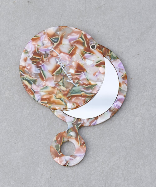 BIRTHDAY BAR（バースデイバー）の「ミックスカラーコンパクトミラー（手鏡/メイクミラー・レディース・パープル/オレンジ/グリーン・0）」の14枚目の写真