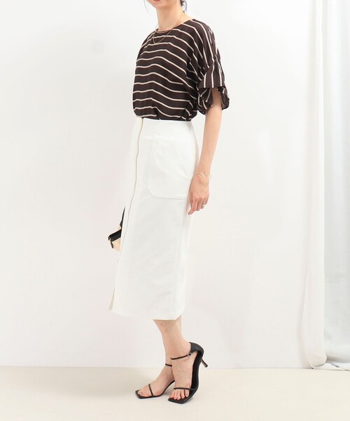 セール】ボディシェルフロントファスナースカート（スカート）｜MICO