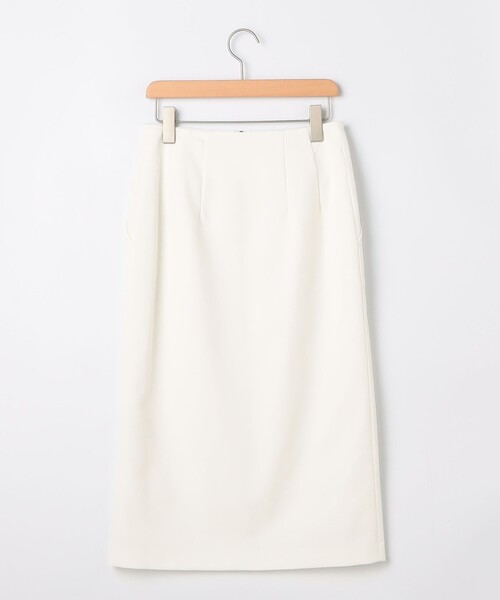 MICO COULIER（ミコクリエ）の「ボディシェルフロントファスナースカート（スカート・レディース・ネイビー/オフホワイト/グレー・38/36）」の18枚目の写真