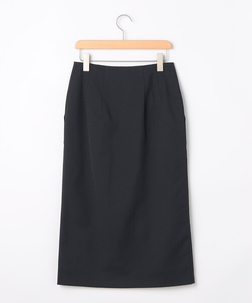 MICO COULIER（ミコクリエ）の「ボディシェルフロントファスナースカート（スカート・レディース・ネイビー/オフホワイト/グレー・38/36）」の21枚目の写真