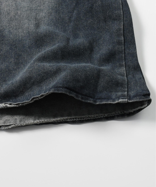 neos(ネオス)の「【neos】ルーズシルエット ヴィンテージライク ワンポイント ハーフスリーブ デニム シャツ(シャツ/ブラウス・メンズ・ブラック/ブルー・MEDIUM/X-LARGE/LARGE)」の15枚目の写真