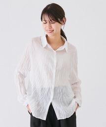 ワッシャー加工シャツ