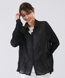ワッシャー加工シャツ