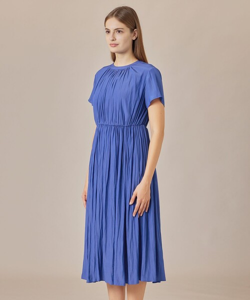 MACKINTOSH LONDON(マッキントッシュ ロンドン)の「【WEB・一部店舗限定】メモリータンブラーワンピース(ワンピース・レディース・グレー系その他2/ライトブルー・40/38)」の6枚目の写真