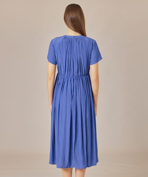 MACKINTOSH LONDON(マッキントッシュ ロンドン)の「【WEB・一部店舗限定】メモリータンブラーワンピース(ワンピース・レディース・グレー系その他2/ライトブルー・40/38)」の7枚目の写真