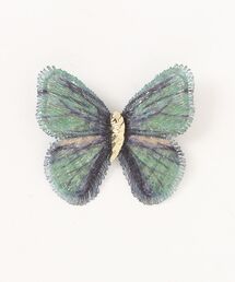 Coo+i（クーイ）の「バタフライ刺繍デザインブローチ（ブローチ/コサージュ）」