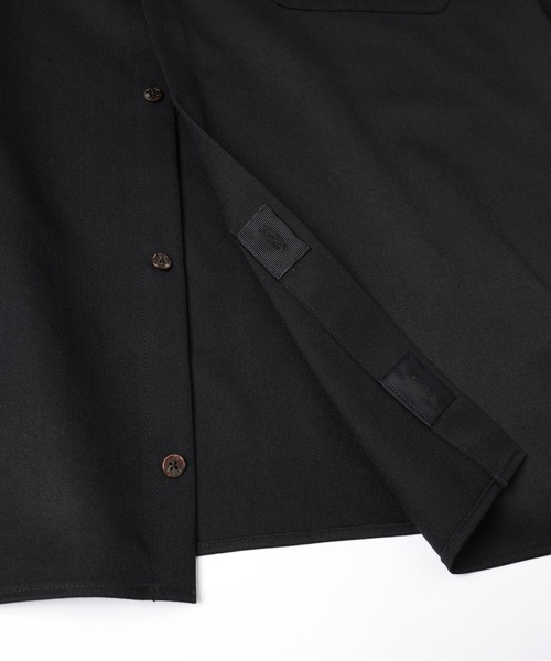 Dulcamara（ドゥルカマラ）の「よそいきワイドBOXシャツ（シャツ/ブラウス・メンズ・ブラック/オリーブ/ネイビー系・0/1）」の14枚目の写真