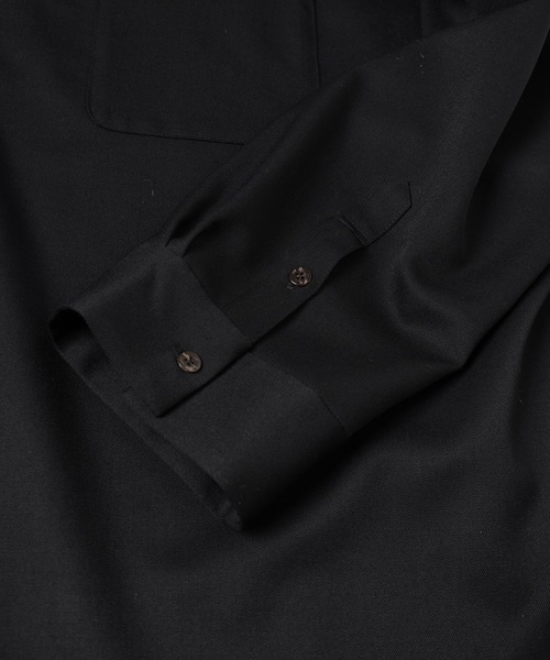 Dulcamara（ドゥルカマラ）の「よそいきワイドBOXシャツ（シャツ/ブラウス・メンズ・ブラック/オリーブ/ネイビー系・0/1）」の15枚目の写真