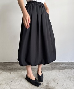 SOLOTEXストレッチタフタ 立体バルーンスカート（スカート