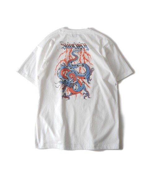 Subciety(サブサエティ)の「Eastern dragon Tee(Tシャツ/カットソー・メンズ・ブラック/ホワイト/グレー・SMALL/MEDIUM/LARGE/X-LARGE/XX-LARGE)」の21枚目の写真