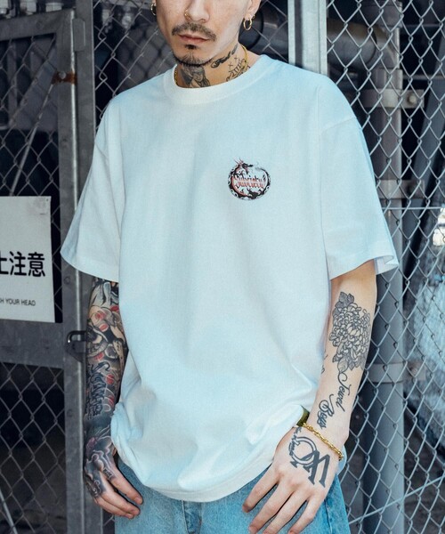 Subciety(サブサエティ)の「Eastern dragon Tee(Tシャツ/カットソー・メンズ・ブラック/ホワイト/グレー・SMALL/MEDIUM/LARGE/X-LARGE/XX-LARGE)」の22枚目の写真