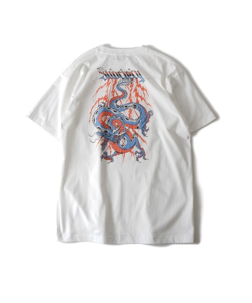 Subciety(サブサエティ)の「Eastern dragon Tee(Tシャツ/カットソー・メンズ・ブラック/ホワイト/グレー・SMALL/MEDIUM/LARGE/X-LARGE/XX-LARGE)」の13枚目の写真