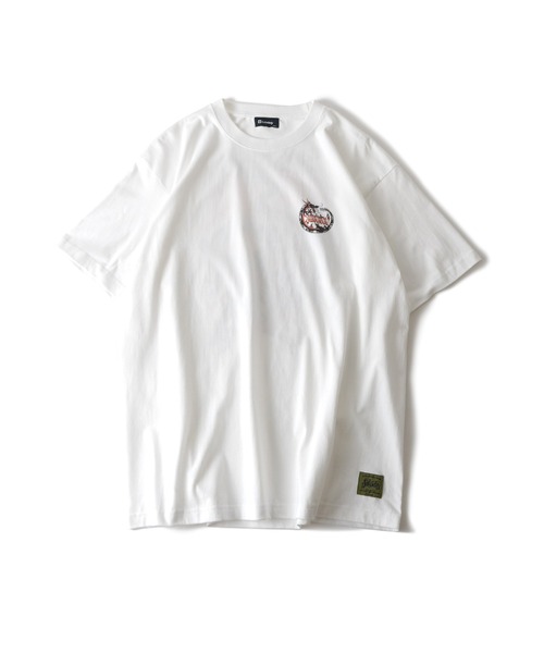 Subciety(サブサエティ)の「Eastern dragon Tee(Tシャツ/カットソー・メンズ・ブラック/ホワイト/グレー・SMALL/MEDIUM/LARGE/X-LARGE/XX-LARGE)」の12枚目の写真