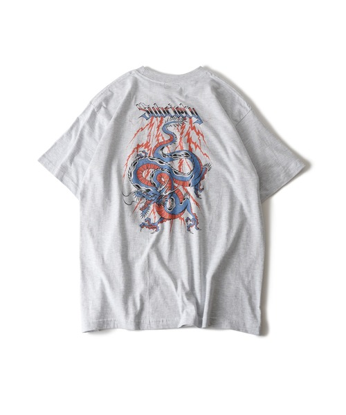 Subciety(サブサエティ)の「Eastern dragon Tee(Tシャツ/カットソー・メンズ・ブラック/ホワイト/グレー・SMALL/MEDIUM/LARGE/X-LARGE/XX-LARGE)」の10枚目の写真