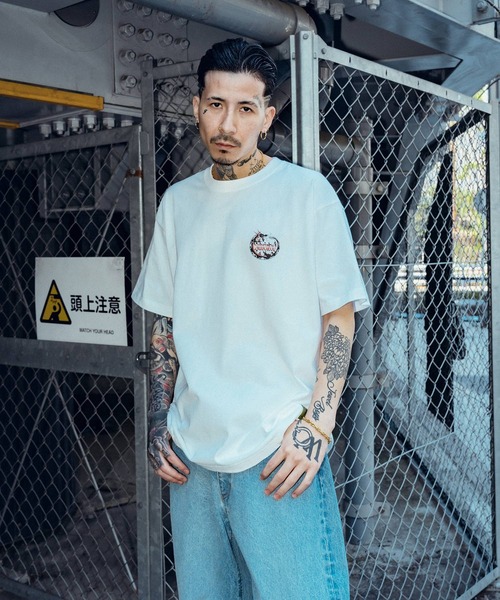 Subciety(サブサエティ)の「Eastern dragon Tee(Tシャツ/カットソー・メンズ・ブラック/ホワイト/グレー・SMALL/MEDIUM/LARGE/X-LARGE/XX-LARGE)」の8枚目の写真