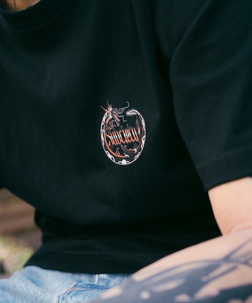 Subciety(サブサエティ)の「Eastern dragon Tee(Tシャツ/カットソー・メンズ・ブラック/ホワイト/グレー・SMALL/MEDIUM/LARGE/X-LARGE/XX-LARGE)」の19枚目の写真