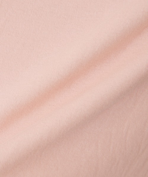 Whim Gazette(ウィムガゼット)の「シアービッグTシャツ(Tシャツ/カットソー・レディース・オフホワイト/ブラウン/ベビーピンク・FREE)」の19枚目の写真