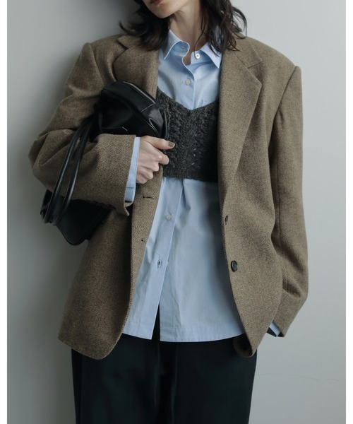 anuke（アンヌーク）の「Highcount Over Shirts（シャツ/ブラウス