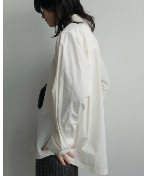 anuke（アンヌーク）の「Highcount Over Shirts（シャツ/ブラウス
