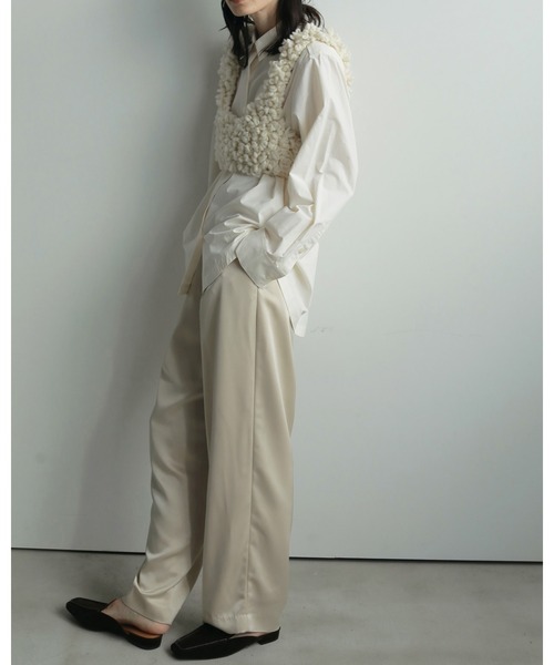 トップス anuke Highcount Over Shirts anuke(アンヌーク) Highcount Over Shirts | サウスオレンジ