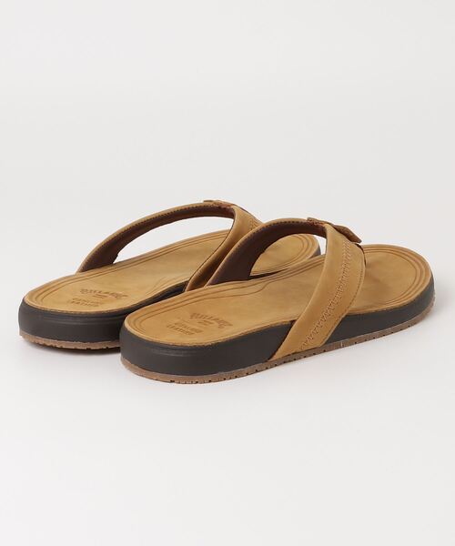 BILLABONG（ビラボン）の「ビラボン BILLABONG LEATHER THONGS マリン ビーチサンダル（サンダル・メンズ・ブラウン・26.0cm/27.0cm/28.0cm）」の2枚目の写真